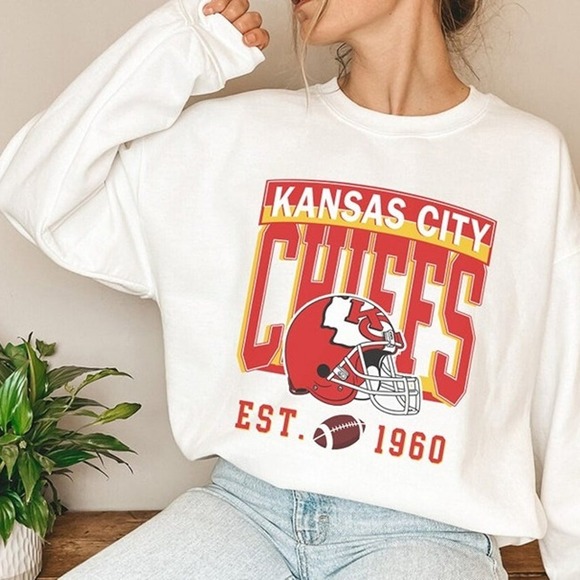 Margaret Other - Kansas City Football Sweatshirt, Vintage Kansas City Sweatshirt